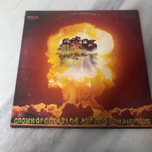 Jefferson Airplane Crown of Creation 1968 Rock LP Vinyl Record RCA Victor